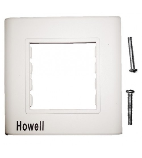 Howell Wall Plate 2 Hole HDMI/VGA